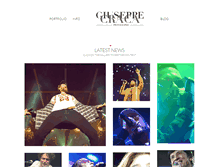 Tablet Screenshot of giuseppecraca.com
